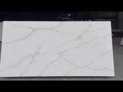 Polished Inexpensive Quartz Countertops Non Porous White Quartz Counter Tops