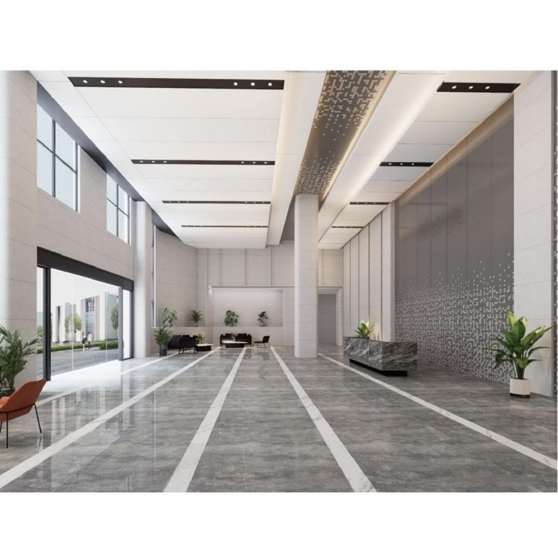 1.8cm Grey With White Polished Kitchen Worktops Granite And Marble Worktops