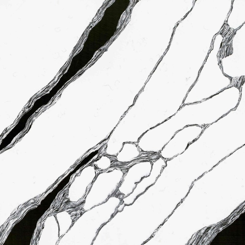 White panda black and white quartz Flexural Strength 40-70 Top Quartz Countertops Effortless Cleaning
