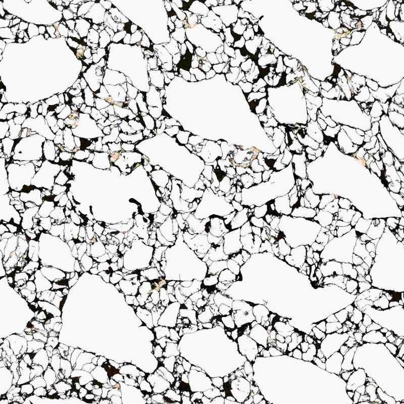 OLK9606 - Kitchen Worktops Black And White Stripe Best Price Popular Panda White Quartz