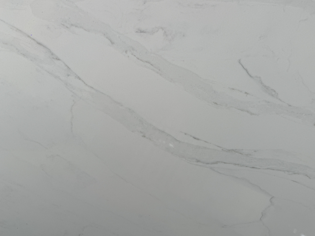 OLB7082 White Quartz Surface Passerby Series Manufacturer commercial quartz surface subversive price eco friendliness