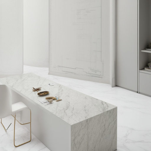Glossiness High Quartz Surface Passerby Series with Less Than 0.05% Water Absorption